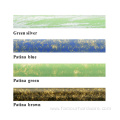 Spray paint curtain rods in various colors